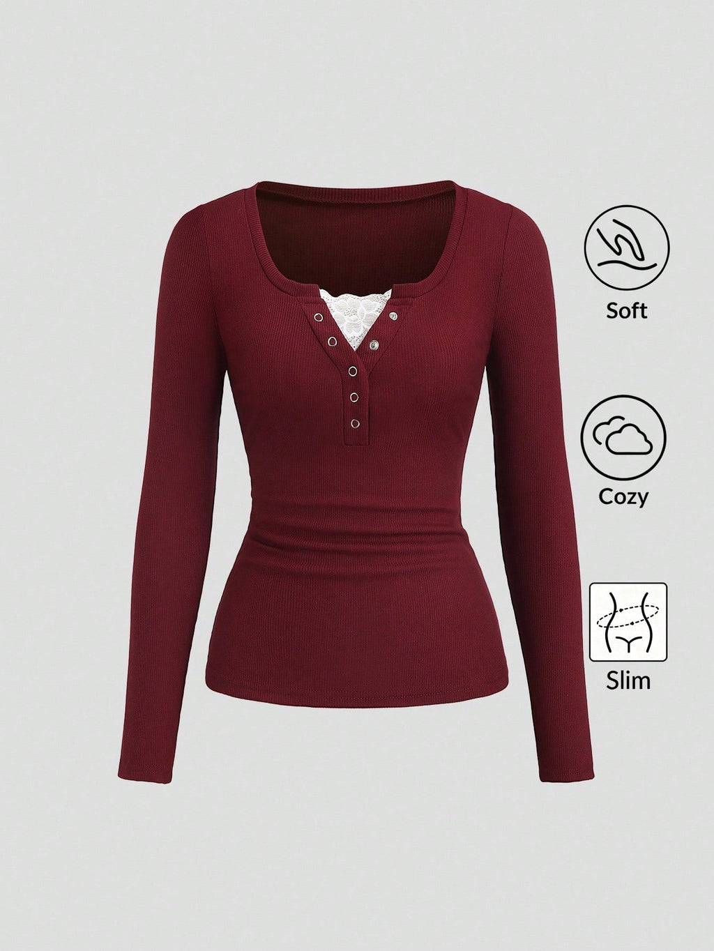 Lace Henley 5.0 fs