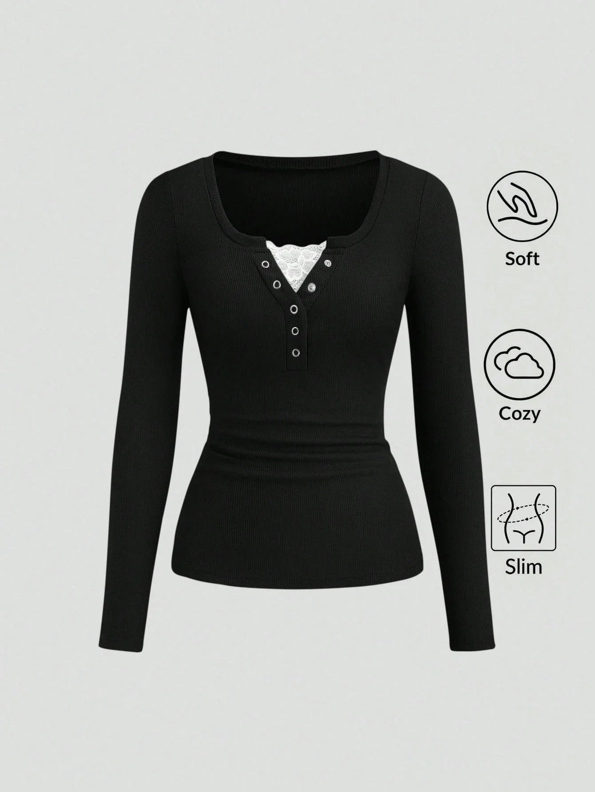 Lace Henley 5.0 fs