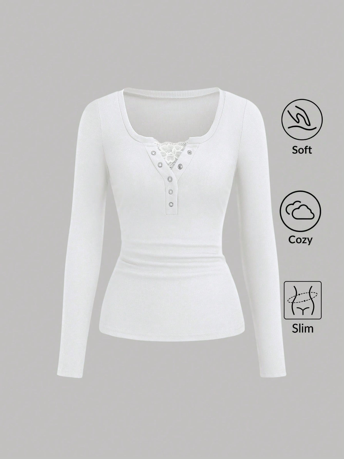 Lace Henley 5.0 fs