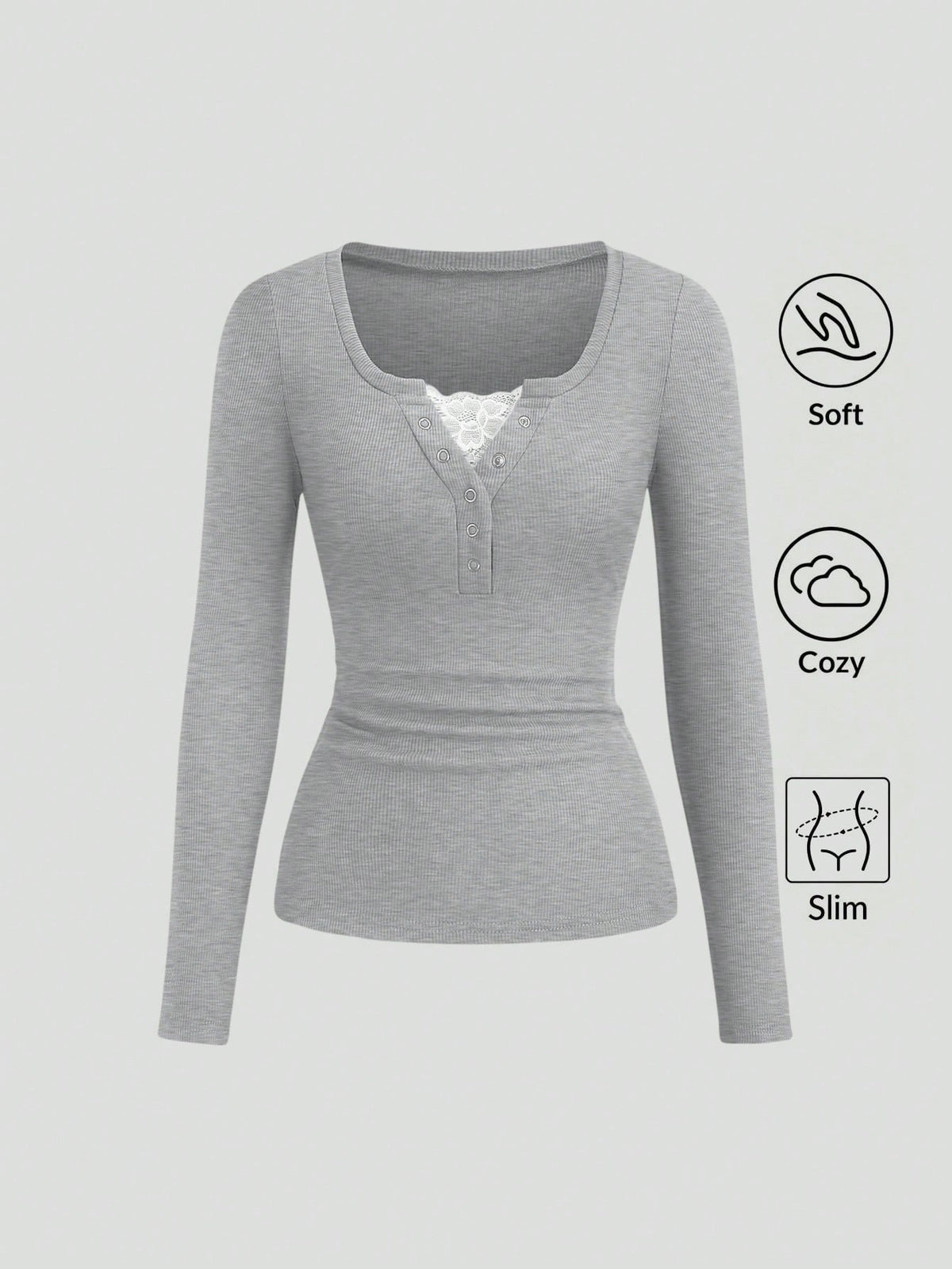 Lace Henley 5.0 fs