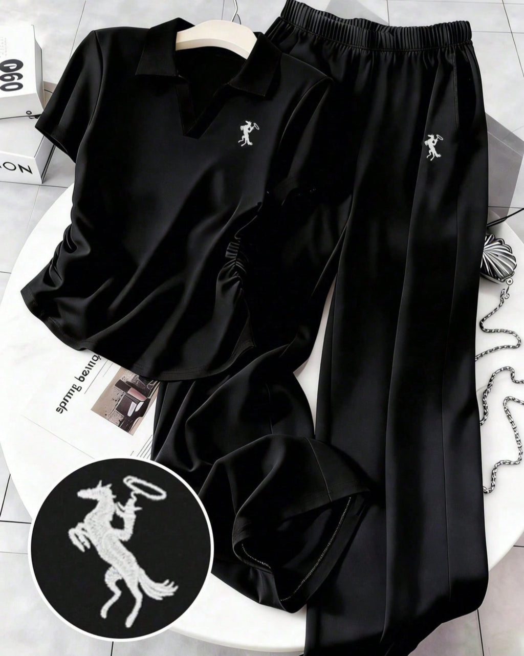 Polo Print Co-Ord Set