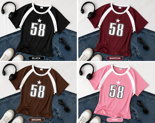 2 Tone Raglan Top